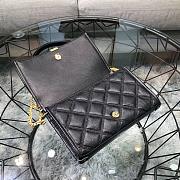 YSL Becky 22.5 Black Quilted BagsAll 5143  - 4
