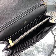 YSL Becky 22.5 Black Quilted BagsAll 5143  - 3