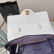 Versace La Medusa Large 35 Handbag in White - 5