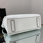 Versace La Medusa Large 35 Handbag in White - 3