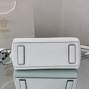 Versace La Medusa Medium 25 Handbag in White - 6