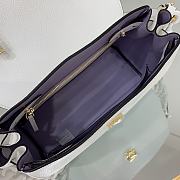 Versace La Medusa Medium 25 Handbag in White - 3