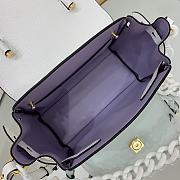 Versace La Medusa Small 20 Handbag in White - 3