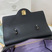 Versace La Medusa Large 35 Handbag in Black - 4
