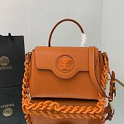 Versace La Medusa Medium 25 Handbag in Orange - 1