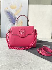 Versace La Medusa Medium 25 Handbag in Hot Pink - 1