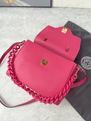 Versace La Medusa Medium 25 Handbag in Hot Pink - 6