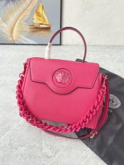 Versace La Medusa Medium 25 Handbag in Hot Pink - 4