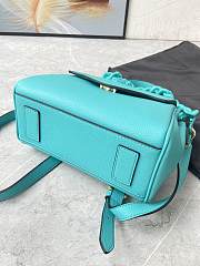 Versace La Medusa Small 20 Handbag in Blue Teal - 3