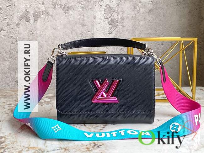 Louis Vuitton Twist MM 23 Strap LV 3D Printed Silicone - 1