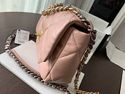 Chanel 19 Handbag Soft Lambskin 26 Medium Pink Coral  - 2