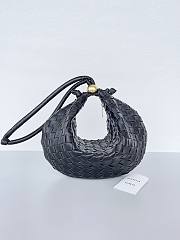 bagsAll Bottega Veneta Turn Medium 40 Black 5724 - 1