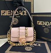 Fendace Small Bag 20 Pink Lambskin 1996 - 1