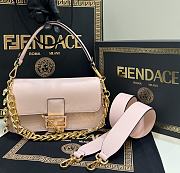 Fendace Medium Bag 28 Pink Lambskin 1995 - 1