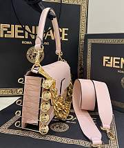 Fendace Medium Bag 28 Pink Lambskin 1995 - 2