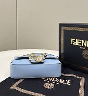 Fendace Small Bag 20 Blue Lambskin 1994 - 6