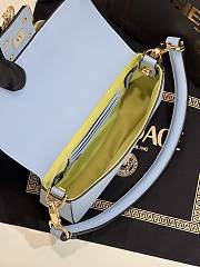 Fendace Small Bag 20 Blue Lambskin 1994 - 4