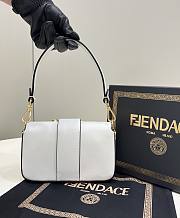 Fendace Small Bag 20 White Lambskin 1992 - 3