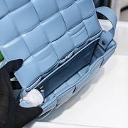 Bottega Veneta Padded Cassette Blue Sky Lambskin 5714 - 5