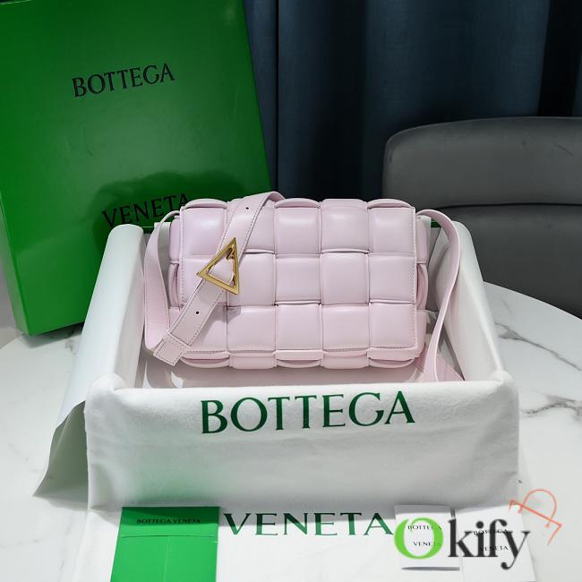 Bottega Veneta Padded Cassette Melon Washed Lambskin 5708 - 1