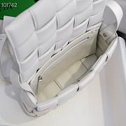 Bottega Veneta Padded Cassette White Lambskin 5707 - 2