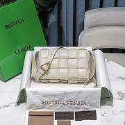 Bottega Veneta Padded Cassette Chalk Lambskin 5706 - 1