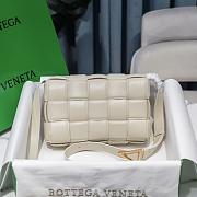 Bottega Veneta Padded Cassette Chalk Lambskin 5706 - 6