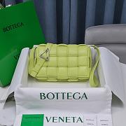 Bottega Veneta Padded Cassette Acid Kiwi Lambskin 5704 - 1