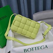 Bottega Veneta Padded Cassette Acid Kiwi Lambskin 5704 - 3