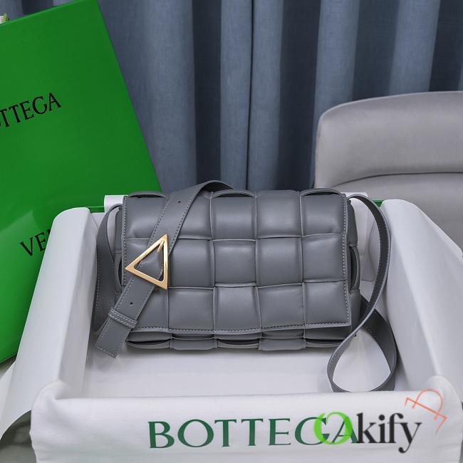 Bottega Veneta Padded Cassette Thunder Lambskin 5701 - 1