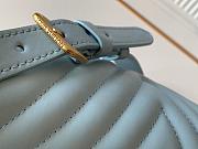 Louis Vuitton Wave Bumbag 22 Light Blue Lambskin - 4