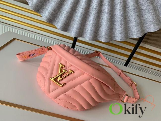 Louis Vuitton Wave Bumbag 22 Pink Lambskin - 1