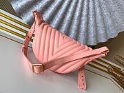 Louis Vuitton Wave Bumbag 22 Pink Lambskin - 2