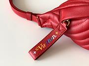Louis Vuitton Wave Bumbag 22 Red Lambskin - 6
