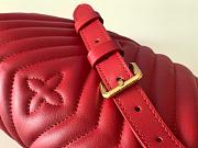 Louis Vuitton Wave Bumbag 22 Red Lambskin - 5