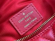 Louis Vuitton Wave Bumbag 22 Red Lambskin - 2