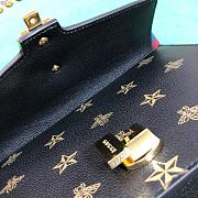 Gucci Sylvie Bee Star small 25.5 shoulder bag 2517  - 4