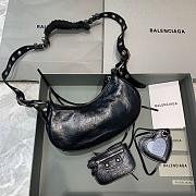 Balenciaga Le Cagole size XS Black Material Lambskin 1988   - 5
