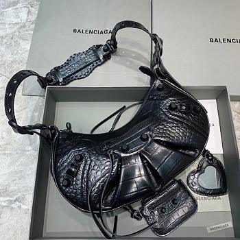 Balenciaga Le Cagole S Black Material Lambskin 1982