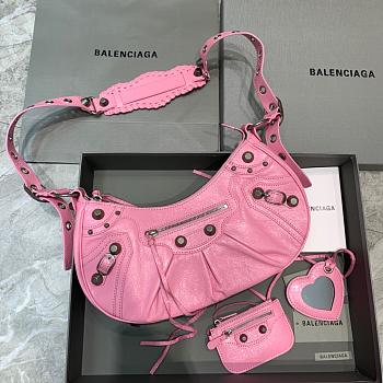Balenciaga Le Cagole S Pink Material Lambskin 1985