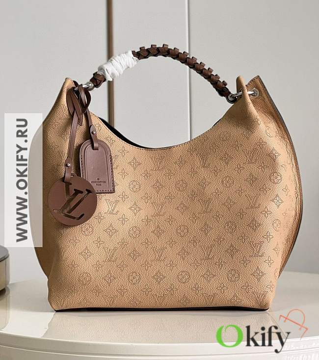 LV Carmel Mahina Boho 40 Brown Handbag  - 1