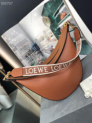 Loewe Luna 2022ss Pecan Brown Leather Boho 2002 - 2