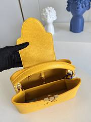 Louis Vuitton Capucines 27 Yellow Taurillon Leather   - 2