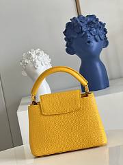 Louis Vuitton Capucines 21 Yellow Taurillon Leather - 6