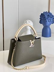 Louis Vuitton Capucines 31.5 Forest Green Taurillon Leather - 2