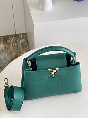 Louis Vuitton Capucines 27 Green Taurillon Leather - 4