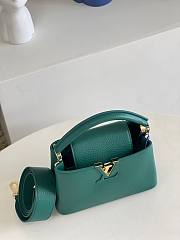 Louis Vuitton Capucines 21 Green Taurillon Leather - 4