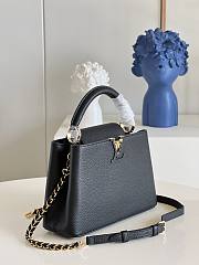 Louis Vuitton Capucines 27 Black Taurillon Leather - 3