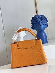 Louis Vuitton Capucines 27 Orange Taurillon Leather - 4