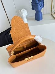 Louis Vuitton Capucines 27 Orange Taurillon Leather - 3
